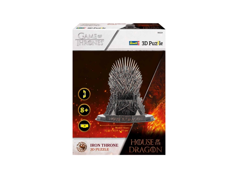 Revell 3D puzzle – House of the Dragon Iron Throne