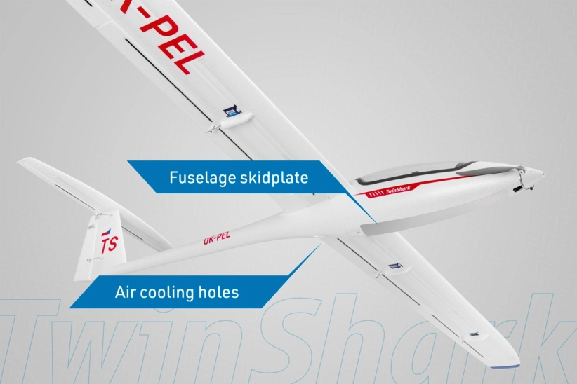 RC letadlo KAVAN 304TS TwinShark 2700mm - ARF