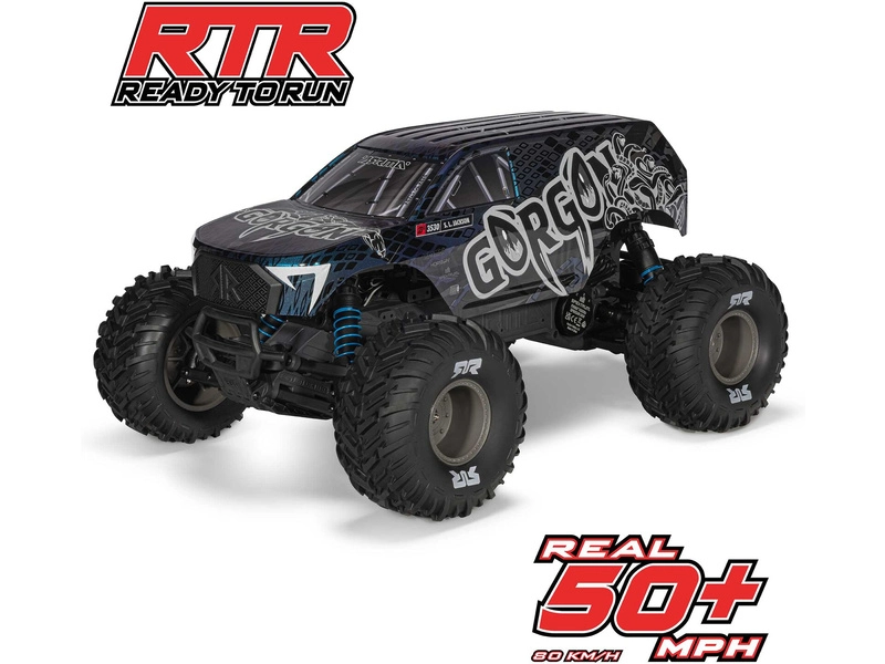 Arrma Gorgon 223S BLX 2WD 1:10 RTR červená