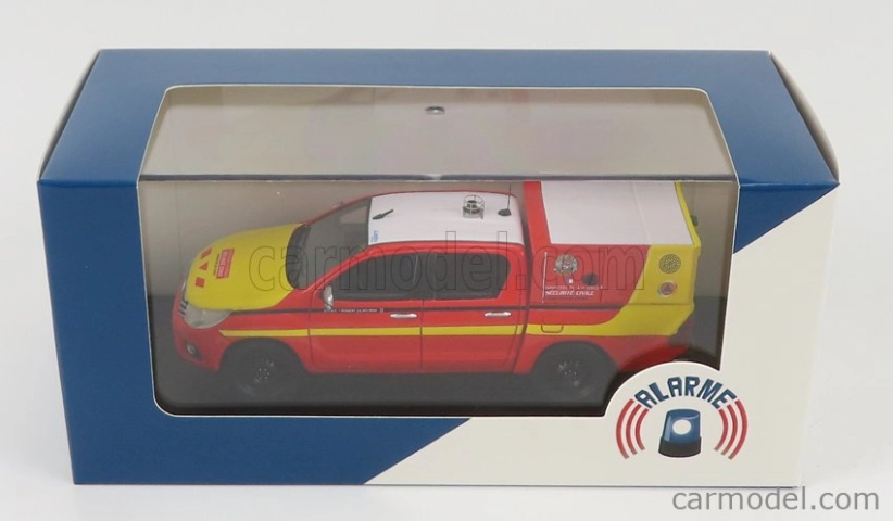 Alarme Toyota Hi-lux Pick-up Double Cabine Vltt Securite Civile Cyno 2011 1:43, červená