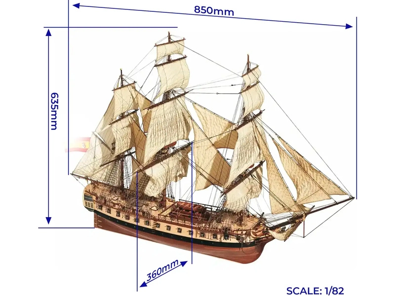 OCCRE Diana 1:85 kit