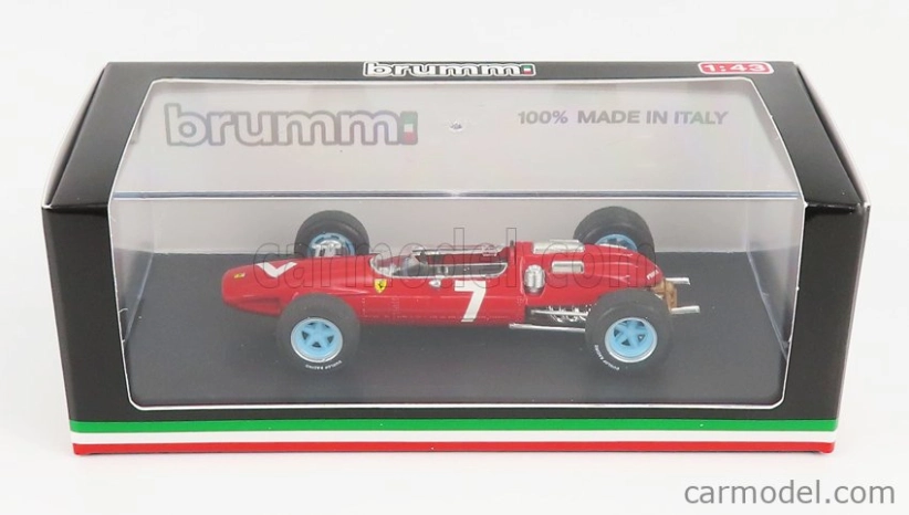 Brumm Ferrari F1  158 N 7 Winner German Gp John Surtees 1964 World Champion 1:43 Red