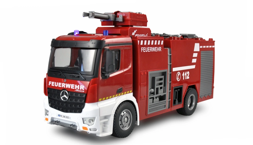 RC hasičské vozidlo Mercedes-Benz Arocs, 1:14