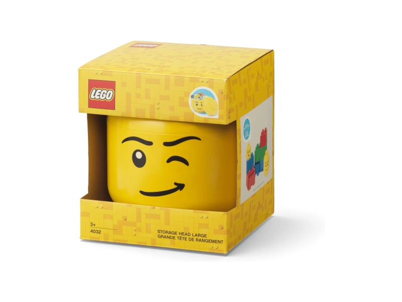 LEGO úložná hlava veľká - snehuliak
