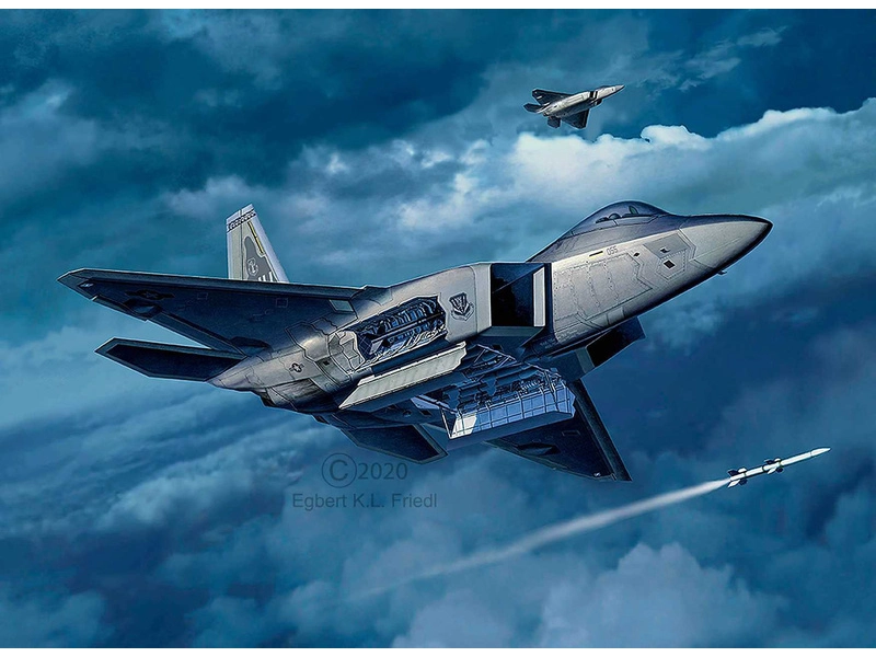 Revell Lockheed Martin F-22A Raptor (1:72) (súprava)