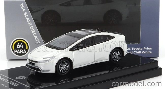Paragon-models Toyota Prius Lhd 2023 1:64 Biela