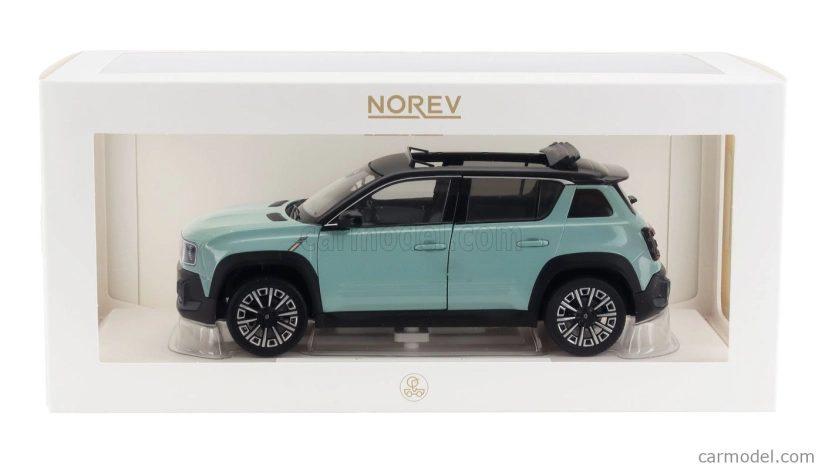 Norev Renault R4 E-tech 100% otvorená strecha 2025 1:18 svetlozelená