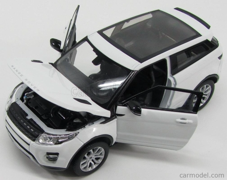 Welly Land rover Range Evoque 2-dverový 2011 1:24 Biela