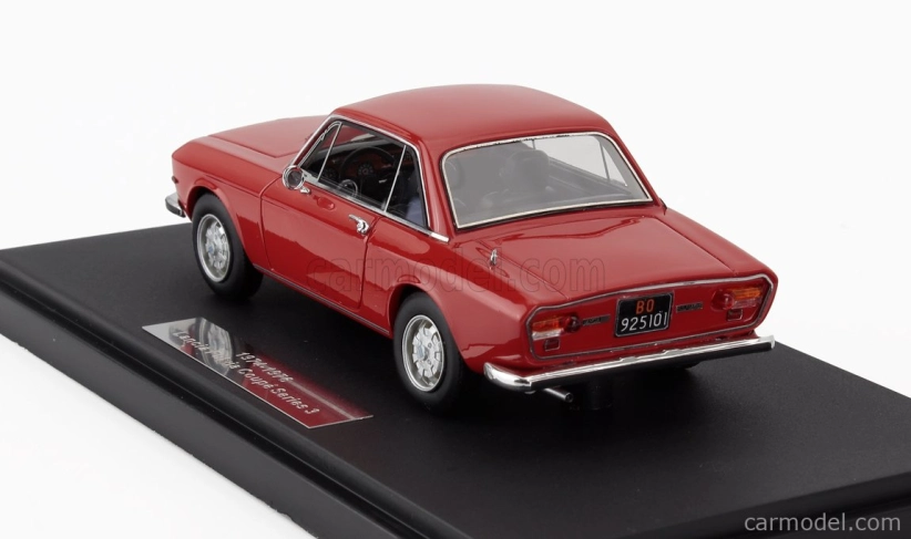 Modely v mierke Matrix Lancia Fulvia Coupe 3-series 1975 1:43 Červená