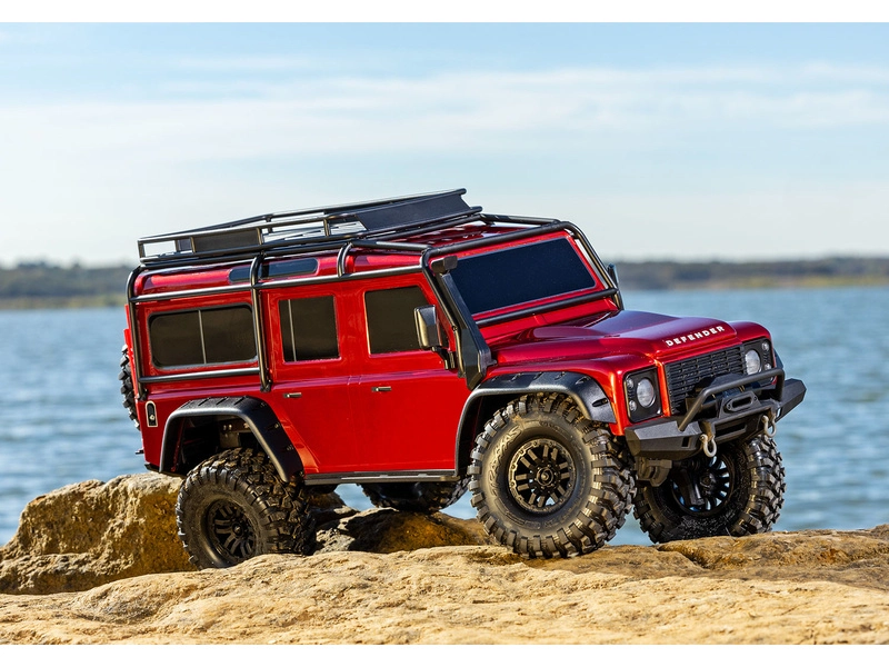 RC auto Traxxas TRX-4 Land Rover Defender 1:10 RTR, červená