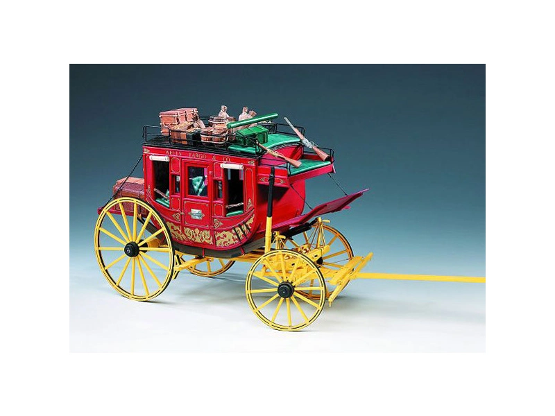 AMATI poštový kočiar Wells Fargo 1:10 kit