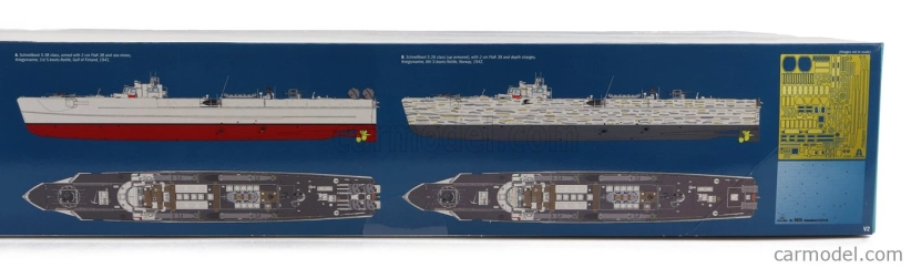 Italeri Boat S-boot S-26/s-38 Motosilurante Navy Military 1945 - Lungh.lenght Cm 99.9 1:35 /