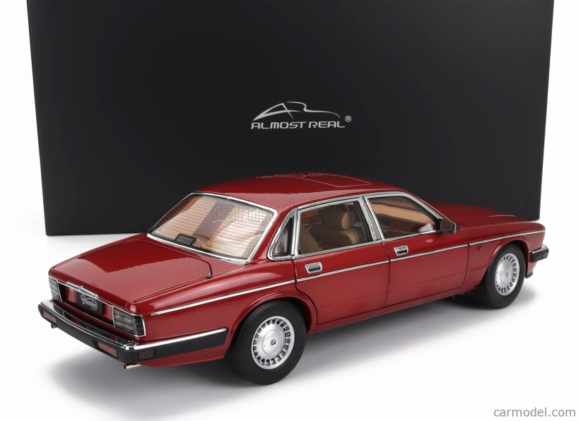 Almost-real Jaguar Daimler Xj6 (xj40) 1986 1:18 Flamenco Red