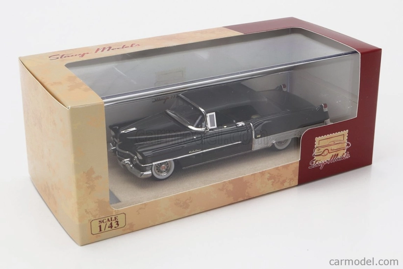 Stamp-models Cadillac Eldorado Convertible Closed 1954 1:43 Black