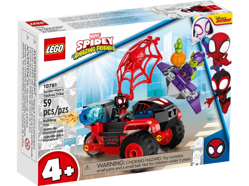 LEGO Marvel - Miles Morales: Spider-Man a jeho techno tříkolka
