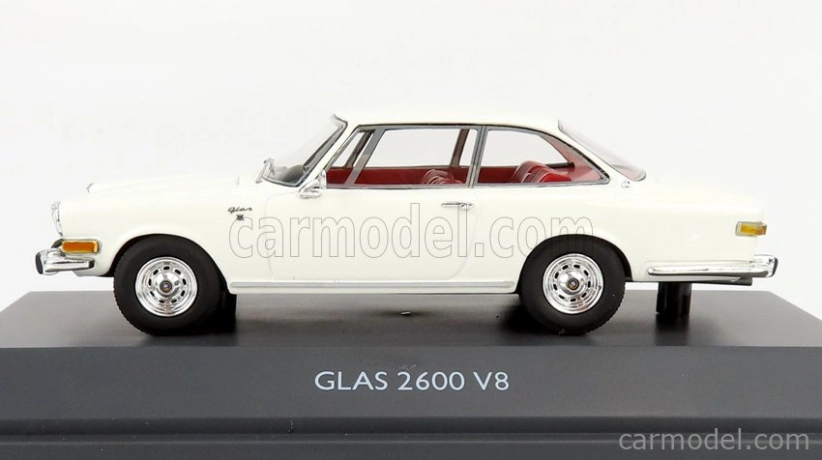 Schuco Glas 2600 V8 1966 1:43 Bílá