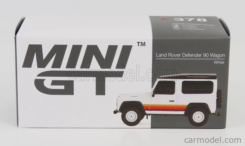 Truescale Land rover Defender 90 Wagon Lhd 1983 1:64 Bílá