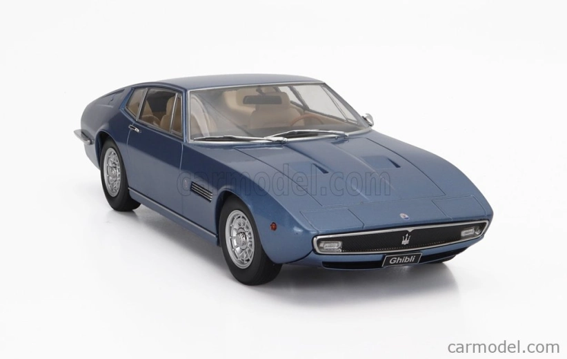 Kk-scale Maserati Ghibli Coupe 1969 1:18 Blue Met