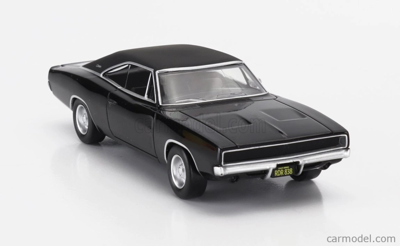 Norev Dodge Charger 1968 1:43 čierny