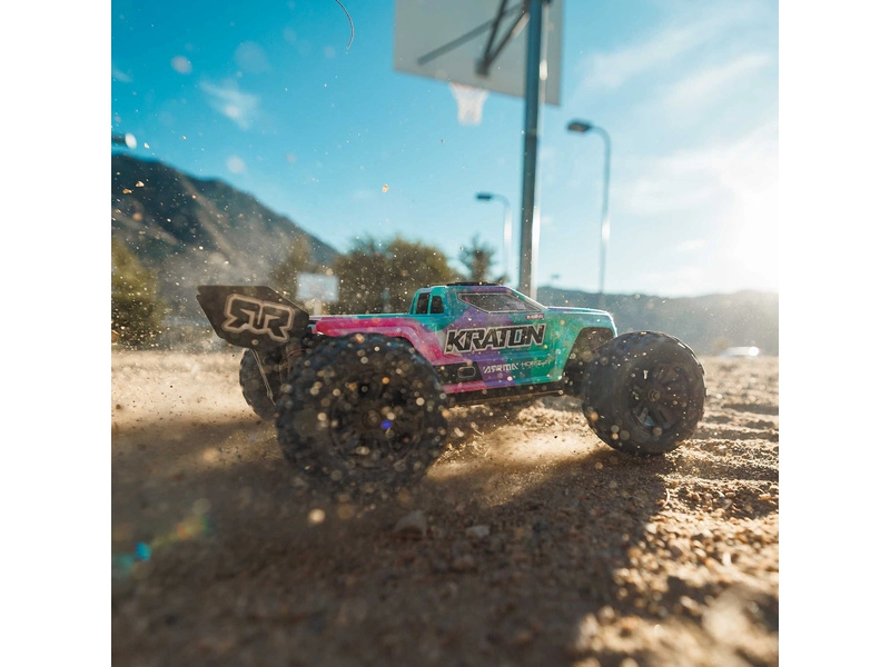 Arrma Mini Kraton 3S DSC BLX 1:16 4WD RTR červená/modrá
