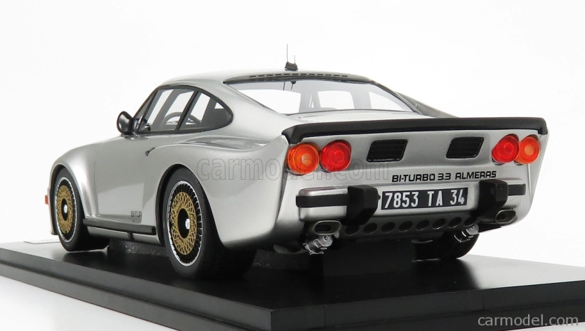 Kess-model Porsche 911 930 Biturbo 3.3 Almeras 1993 1:18 Strieborná