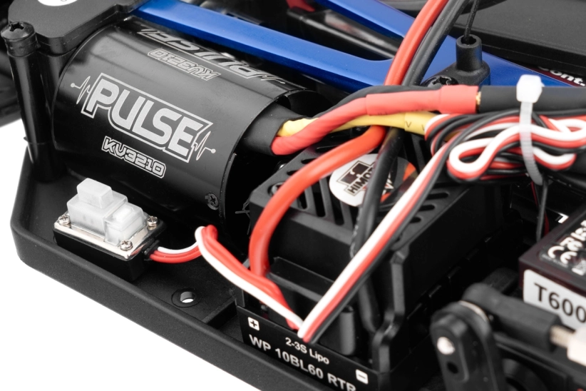 HiMOTO 1:10 Short Course Truck Brushless 2,4 GHz RTR súprava, červená