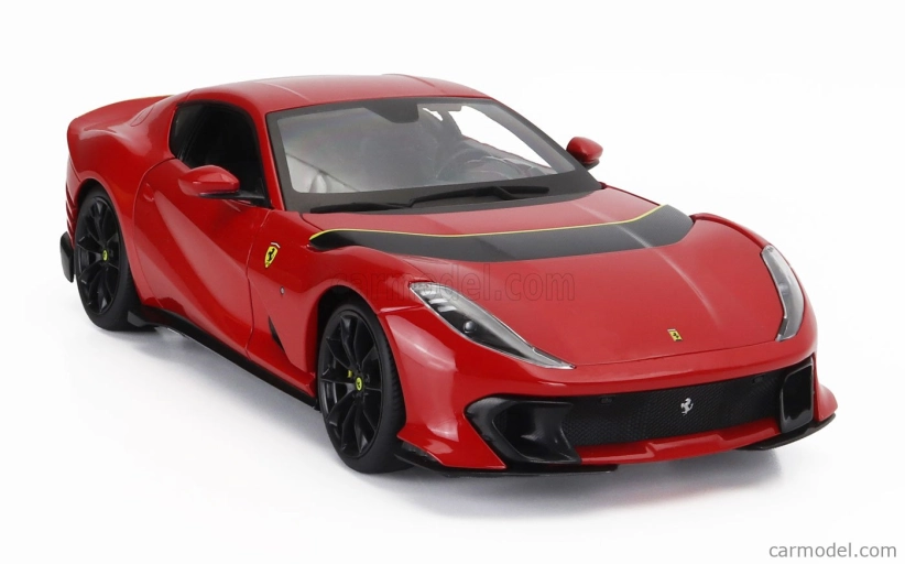 Bburago Ferrari 812 Competizione 2021 1:18 Rosso Corsa – červená