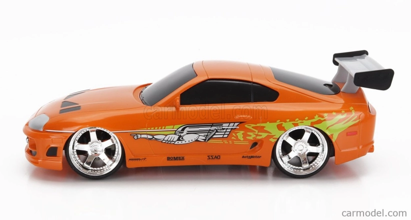 Jada Toyota Brian's Supra Mkiv 1995 - Paul Walker - Fast & Furious 1:16 Orange