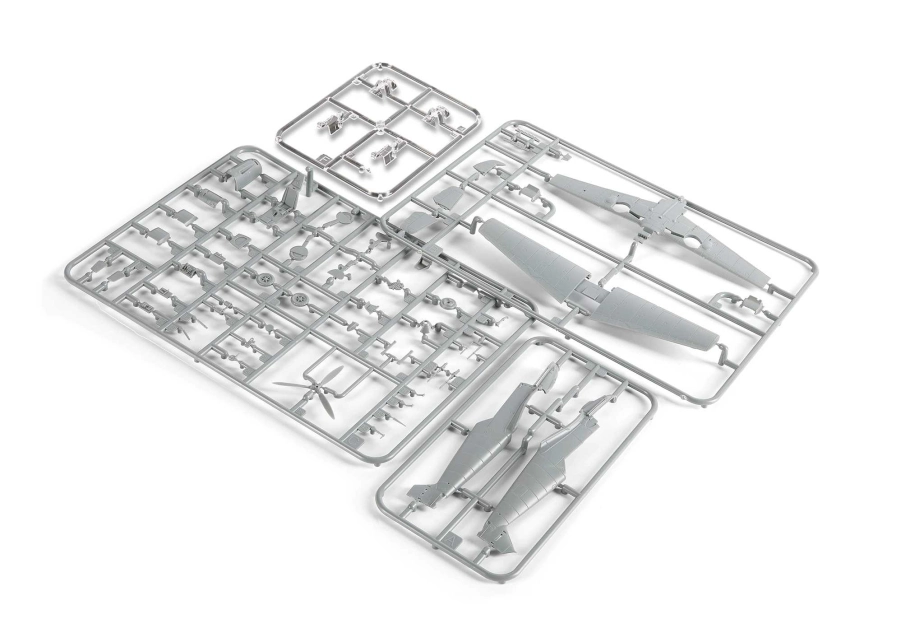Starter Kit lietadlo 73781 - Messerschmitt Bf109E-3 (1:72)
