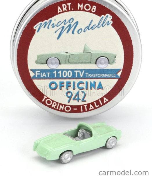 Officina-942 Fiat 1100/103 Trasformabile Cabriolet Open 1953 1:160 Zelená
