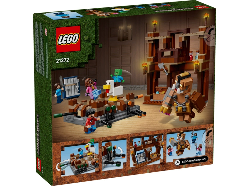 LEGO Minecraft - Bojový kruh v lesnom sídle
