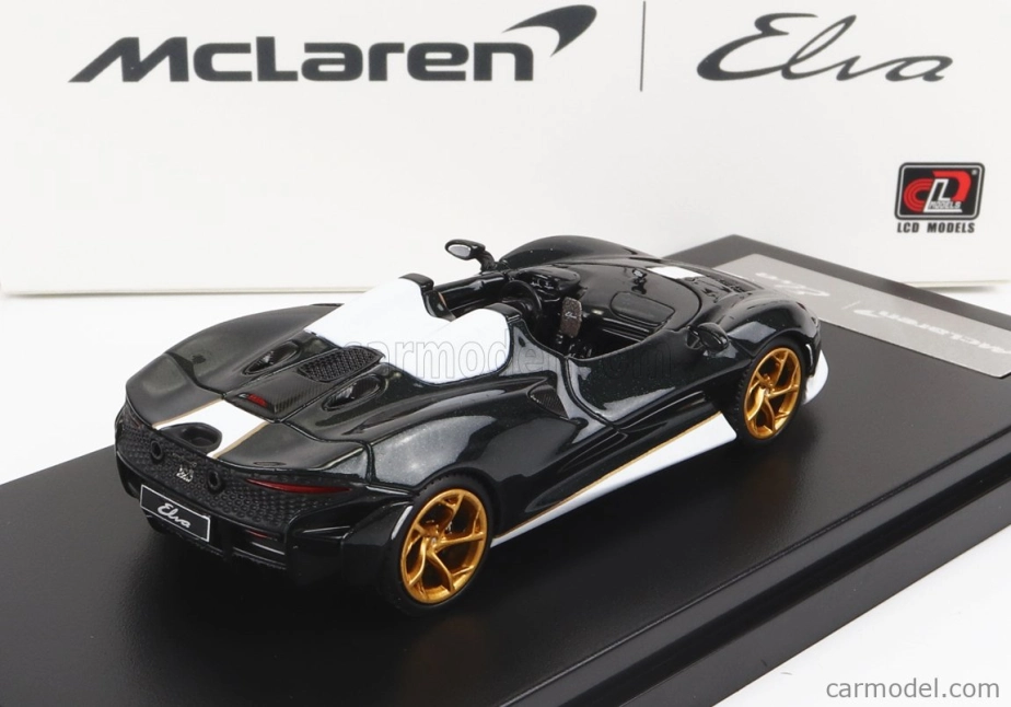 Lcd-model Mclaren Elva 2020 1:64 Zelená Bílá