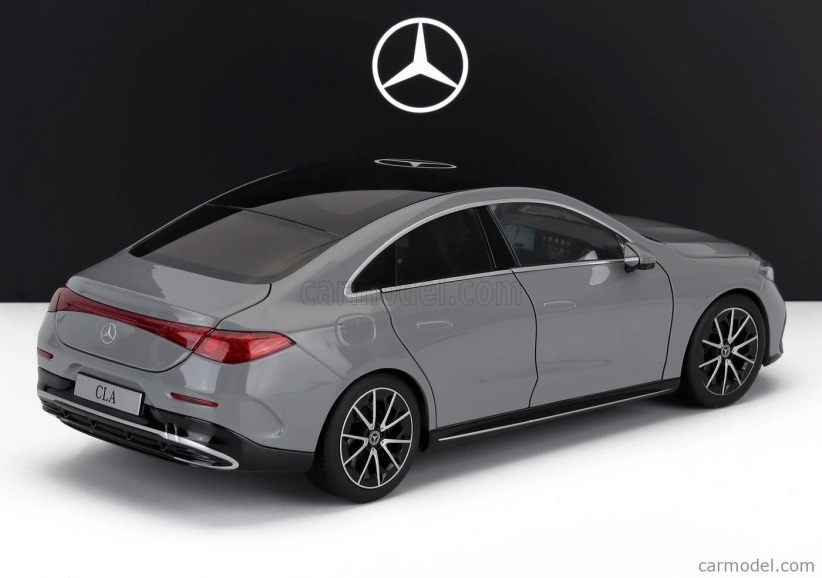 Nzg Mercedes benz Cla-class (c174) Bev 2025 1:18 Alpin Grey