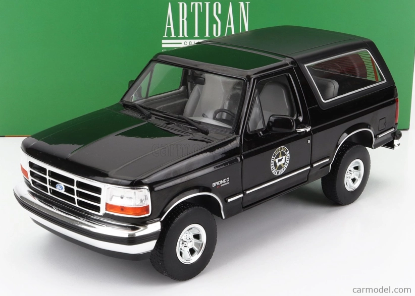 Greenlight Ford usa Bronco Montana Livestock Association 1992 - Yellowstone 1:18 Black