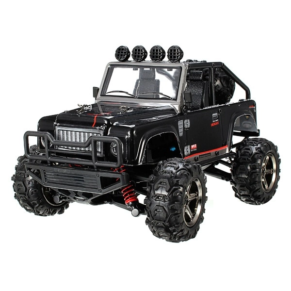 RC auto JEEP Subotech Brave, čierna