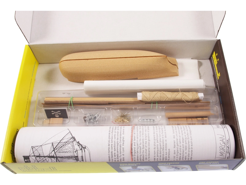 MINI MAMOLI Capitain Morgan 1:135 kit