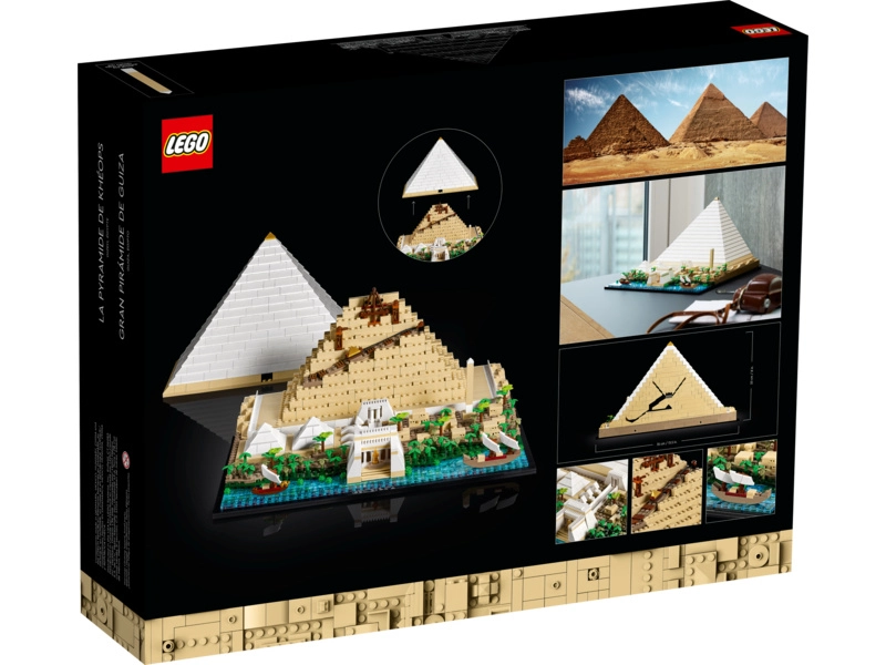 LEGO Architecture - Veľká pyramída v Gíze