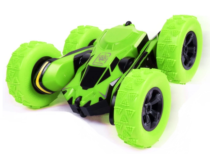 RC oboustranné auto Atom Max, zelená