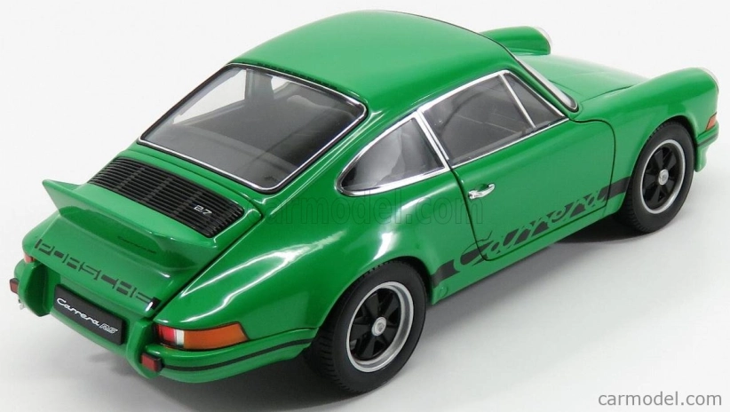 Welly Porsche 911 Carrera Rs 2.7 Coupe 1973 1:18 Zelená Černá