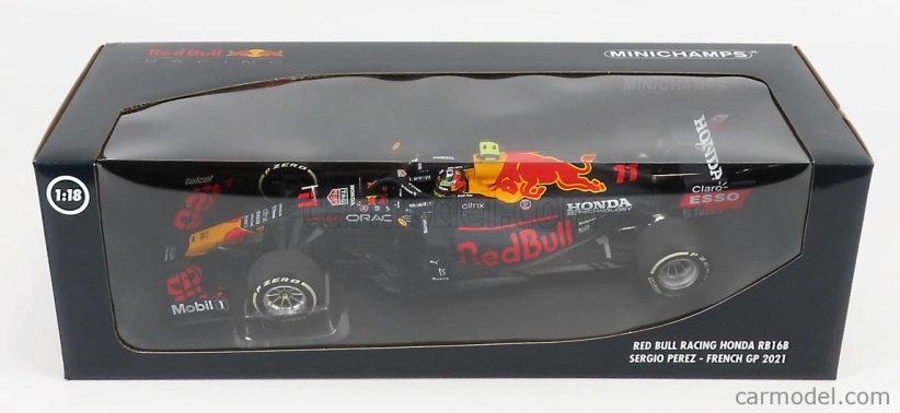 Minichamps Red bull F1 Rb16b Honda Ra620h Aston Martin N 11 1:18, tmavě modrá