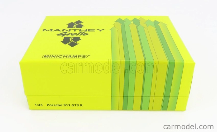 Minichamps Porsche 911 991-2 Gt3 R Team Manthey Racing N 911 1:43, žlutá
