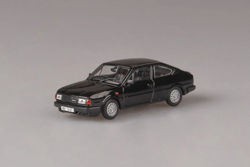 Abrex Škoda Rapid 136 (1987) 1:43 - Černá - Pravostranné Řízení