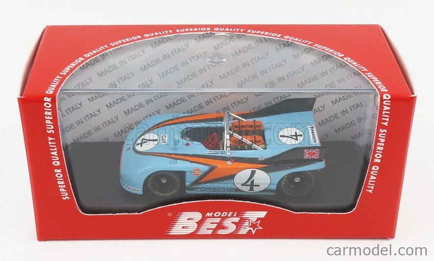 Best-model Porsche 908/3 Spider N 4 1:43, světle modrá