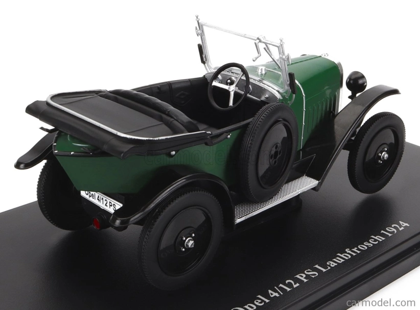 Edicola Opel 4/12 Ps Laubfrosch Cabriolet Open 1924 1:24 Červená čierna