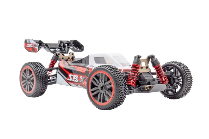 SBX Buggy 1/12 XL - 2,4 GHz RTR (4WD), červená