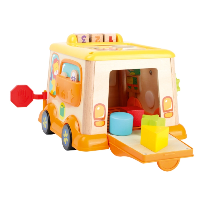 Malý nožný motorový školský autobus Cube
