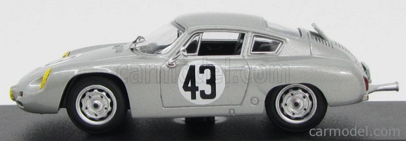 Best-model Porsche 1600gs Abarth N 43 Sebring 1963 E.barth 1:43 Silver