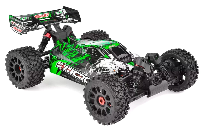 RC auto SYNCRO – BUGGY 2WD 3-4S – RTR, zelená