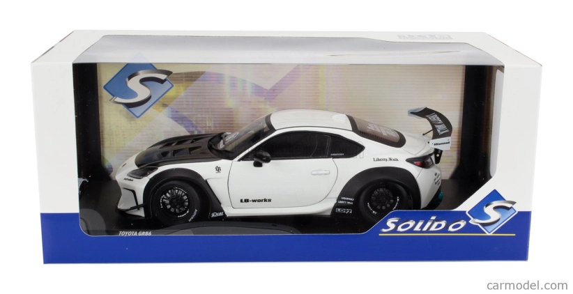 Solido Toyota Gr86 Lbwk Body Kit Coupe 2024 1:18 Bílá Perleťová Černá