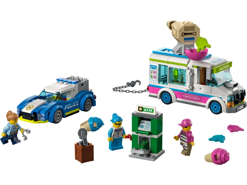 LEGO City - Policajná naháňačka so zmrzlinárskym autom | RCprofi.sk